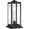 Quoizel Westover 1-Light Earth Black Outdoor Post Lantern WVR9106EK - alternate 1